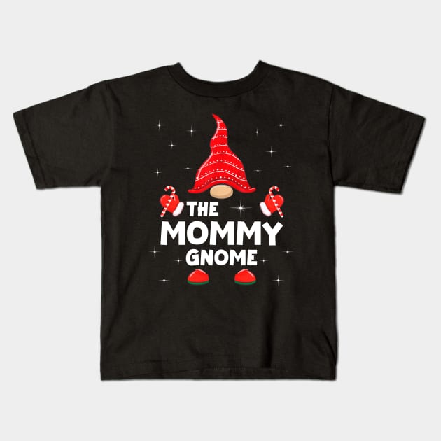 The Mommy Gnome Matching Family Christmas Pajama Kids T-Shirt by Foatui